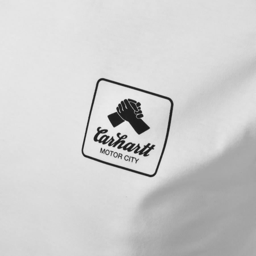 Alternative Image for ProductCarhartt Short Sleeved Peace State T Shirt White3